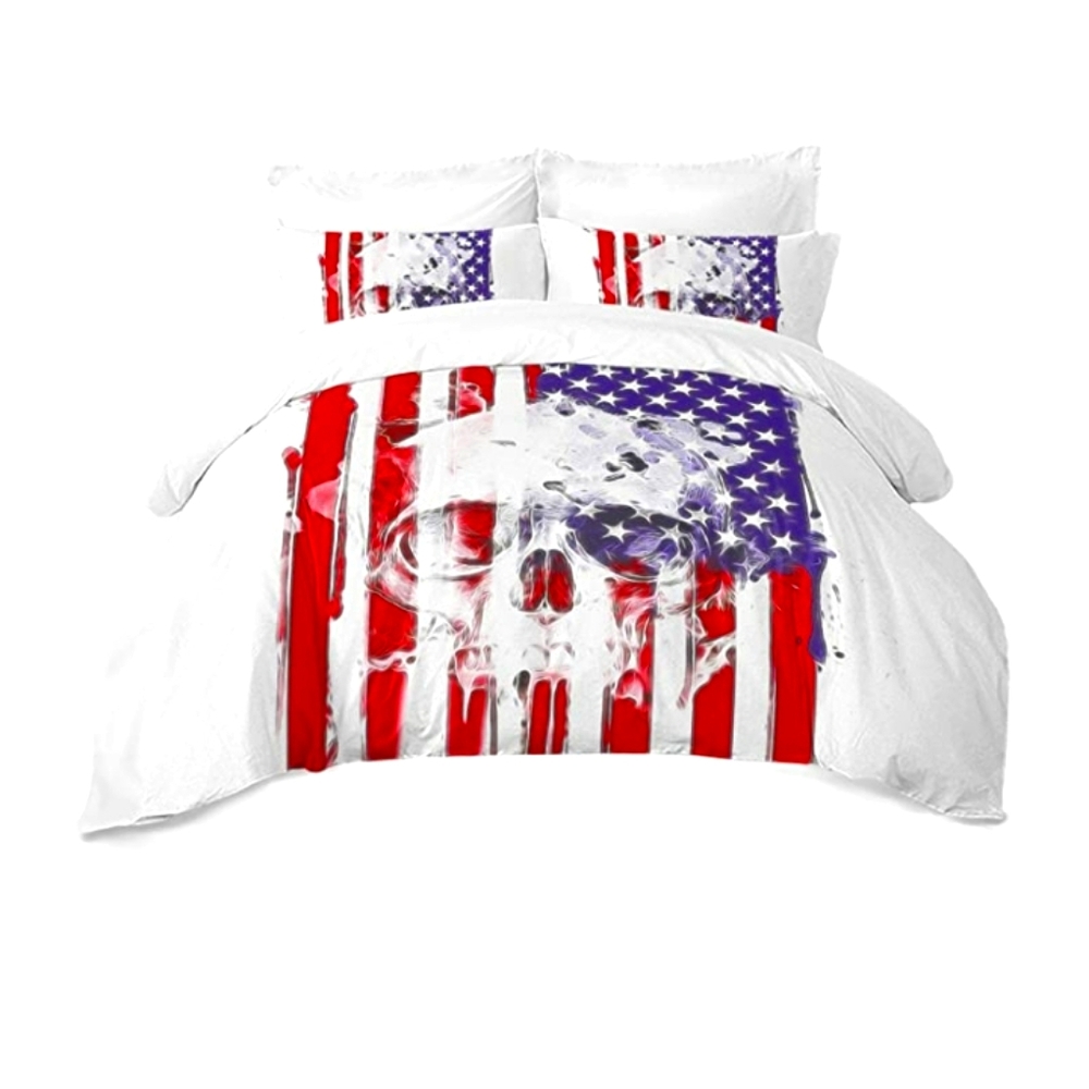 King size 3 piece duvet bed set New